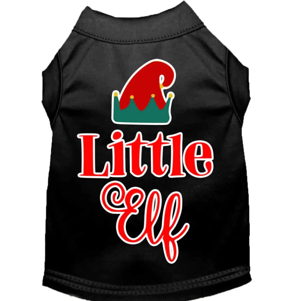 Little Elf Screen Print Pet Shirt - Screen Print Shirts