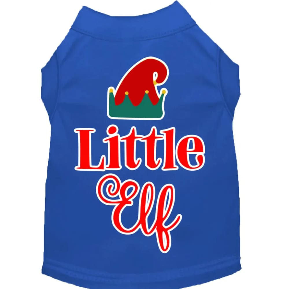 Little Elf Screen Print Pet Shirt - Screen Print Shirts