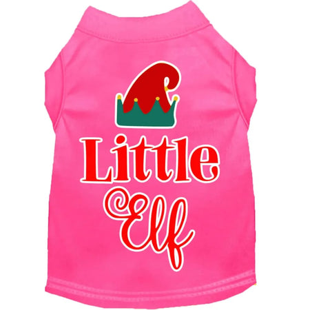 Little Elf Screen Print Pet Shirt - Screen Print Shirts