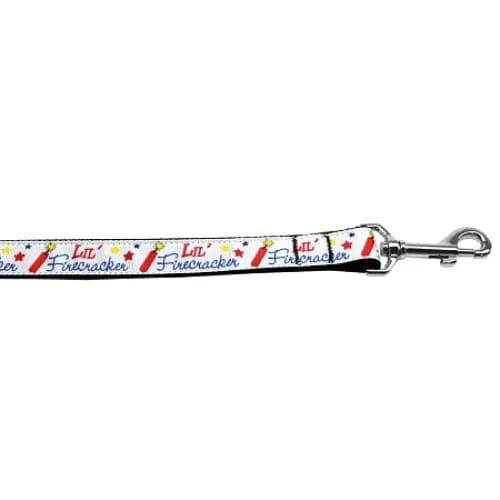 Little Firecracker Nylon Dog Collar & Leash - Dog Collars