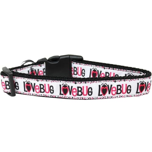 Love Bug Nylon Dog Collars & Leashes - Dog Collars - Nylon