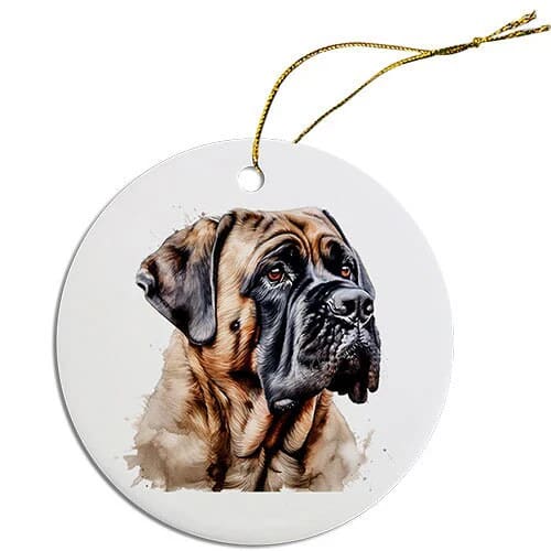 Mastiff Christmas Ornaments - Ornaments