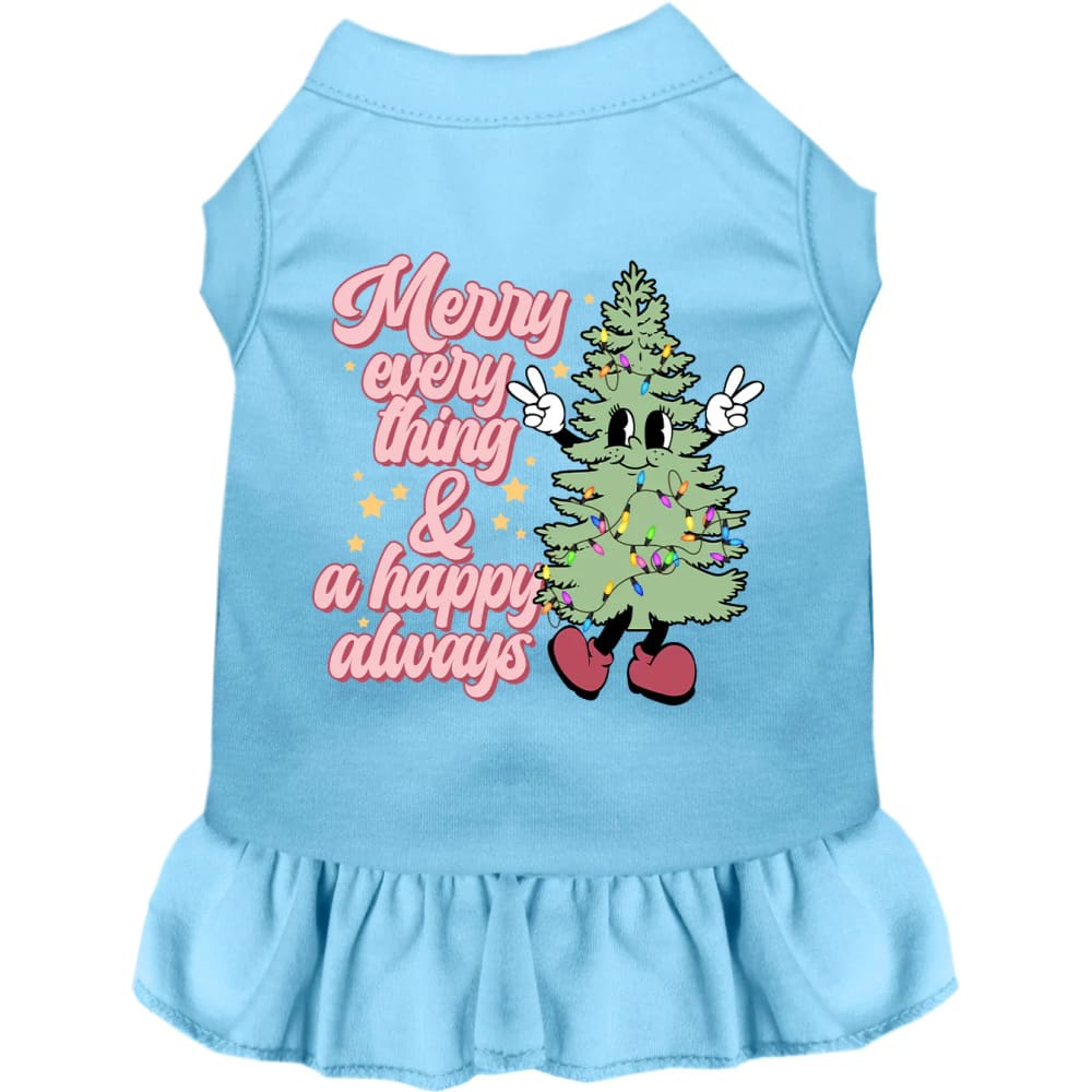 Merry Everything Pet Dress - Screen Print Dog Dresses