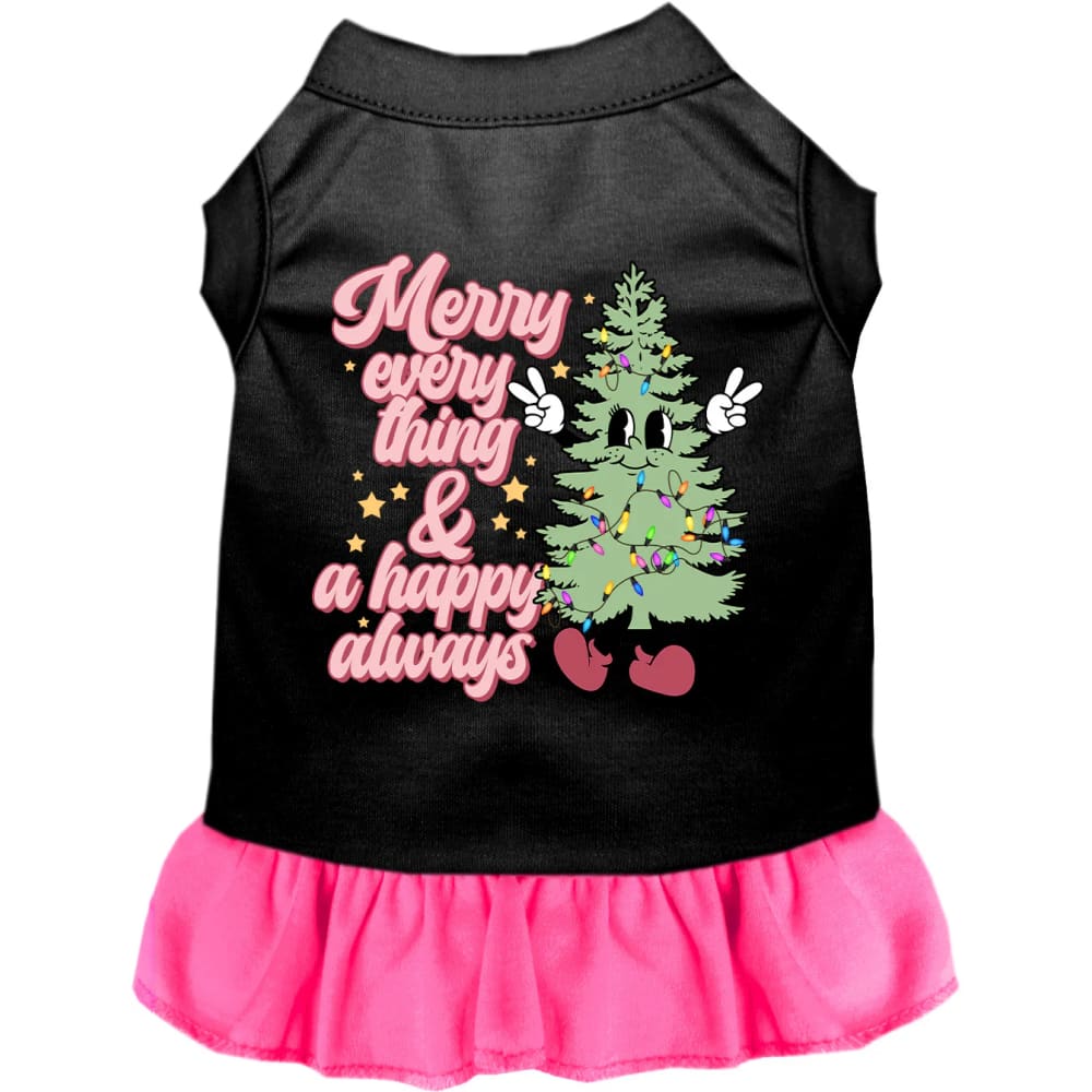 Merry Everything Pet Dress - Screen Print Dog Dresses