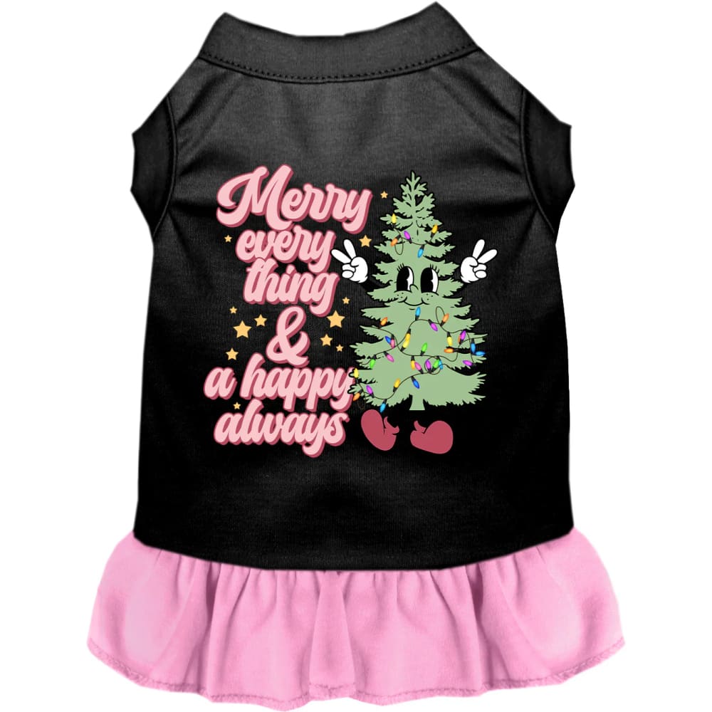 Merry Everything Pet Dress - Screen Print Dog Dresses