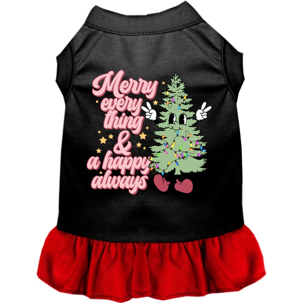 Merry Everything Pet Dress - Screen Print Dog Dresses