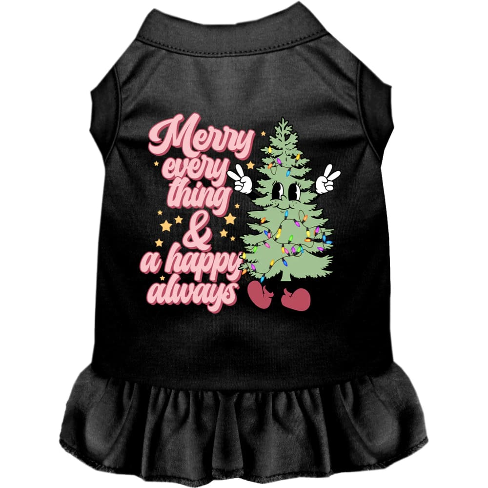 Merry Everything Pet Dress - Screen Print Dog Dresses