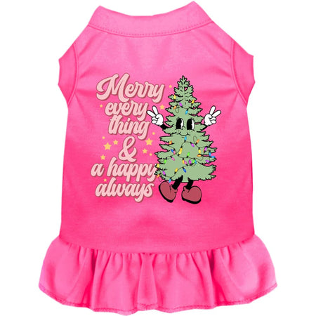 Merry Everything Pet Dress - Screen Print Dog Dresses