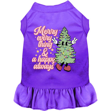 Merry Everything Pet Dress - Screen Print Dog Dresses