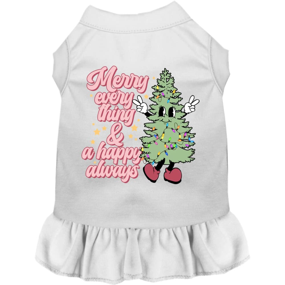 Merry Everything Pet Dress - Screen Print Dog Dresses