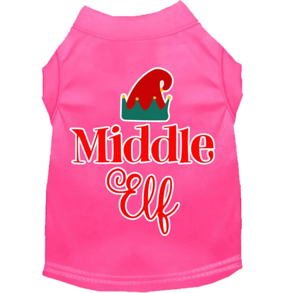 Middle Elf Screen Print Pet Shirt - Screen Print Shirts