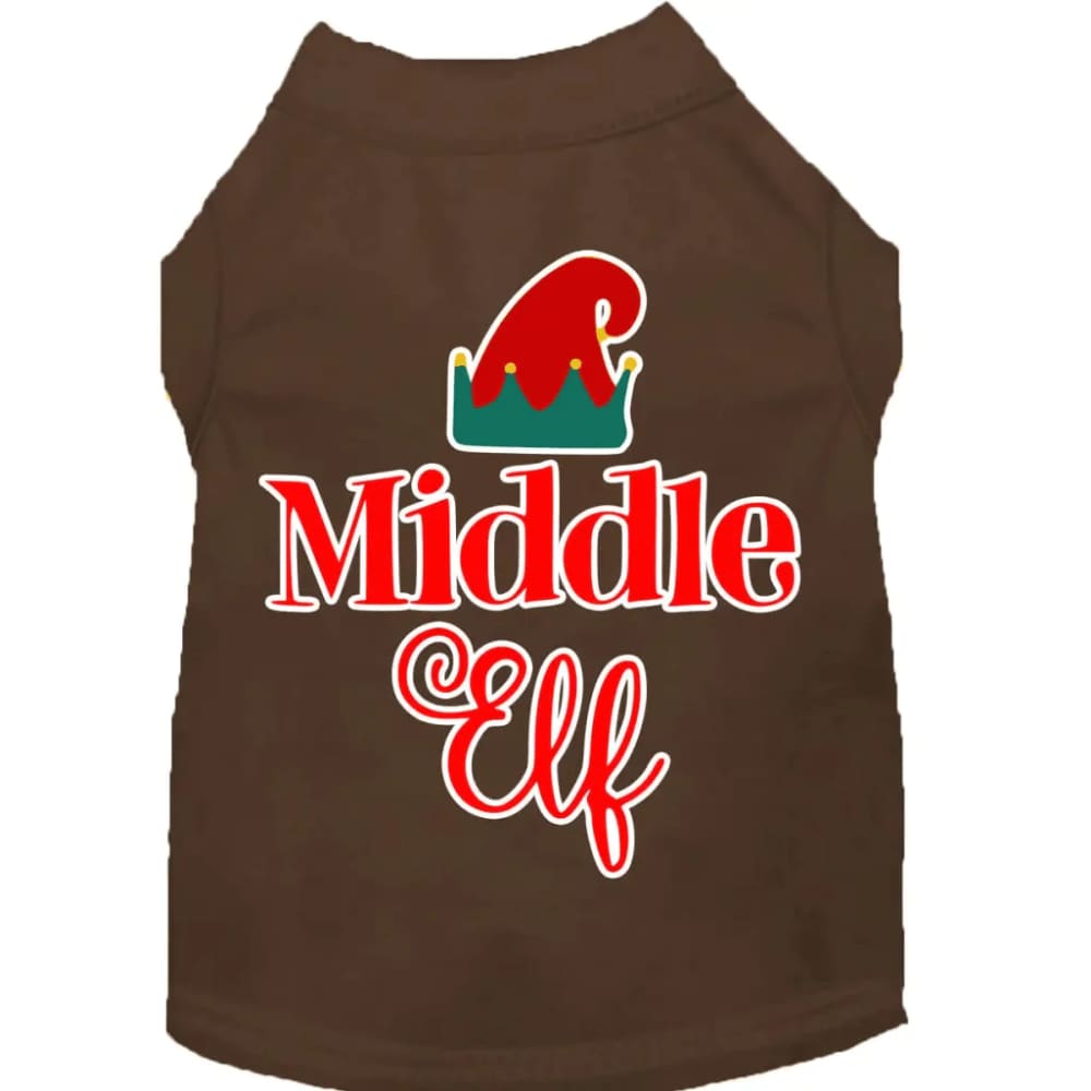 Middle Elf Screen Print Pet Shirt - Screen Print Shirts