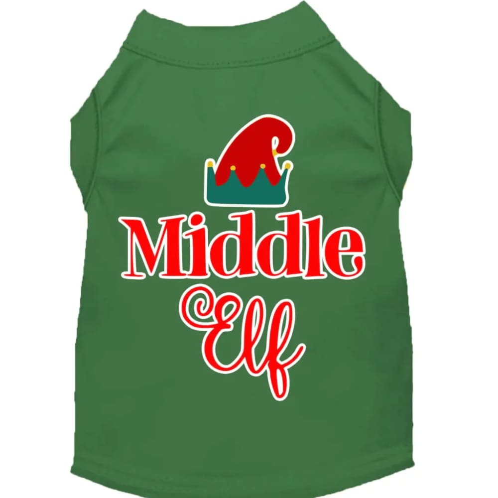 Middle Elf Screen Print Pet Shirt - Screen Print Shirts