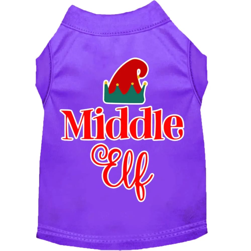 Middle Elf Screen Print Pet Shirt - Screen Print Shirts