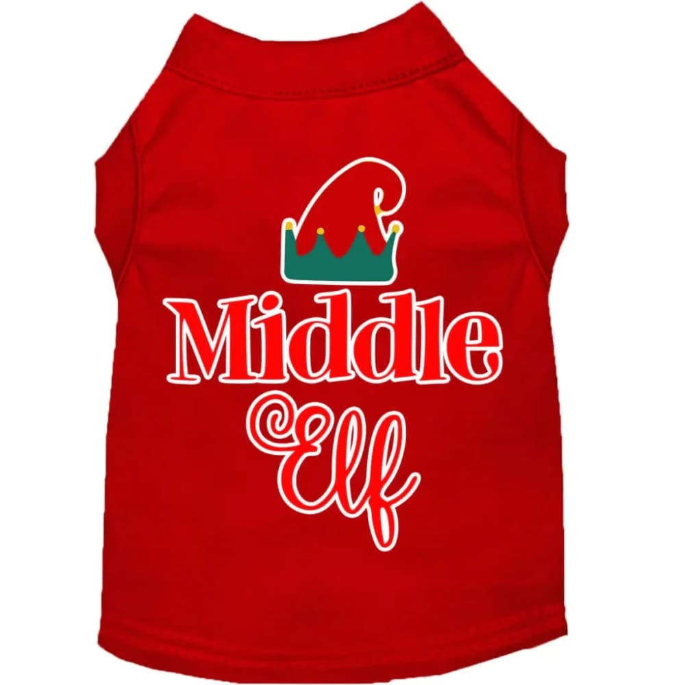 Middle Elf Screen Print Pet Shirt - Screen Print Shirts