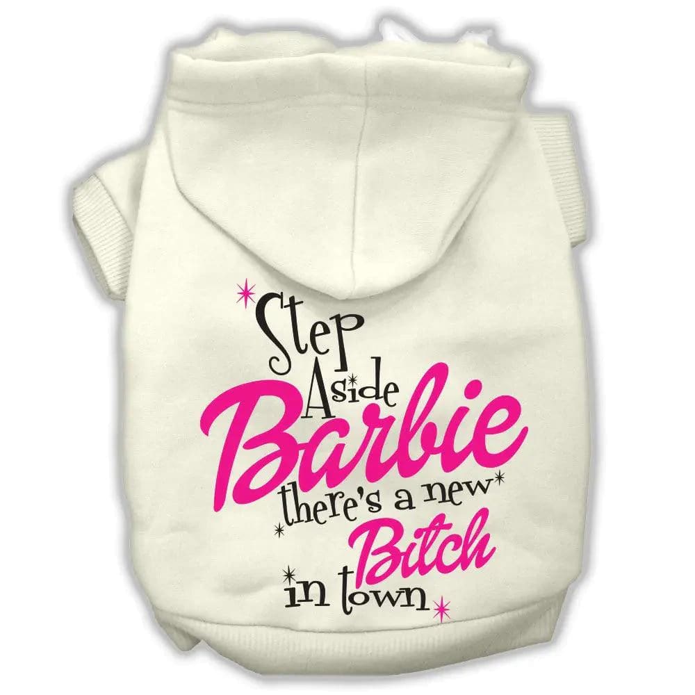 New B*tch In Town Screenprint Dog Hoodie - Pet Hoodies