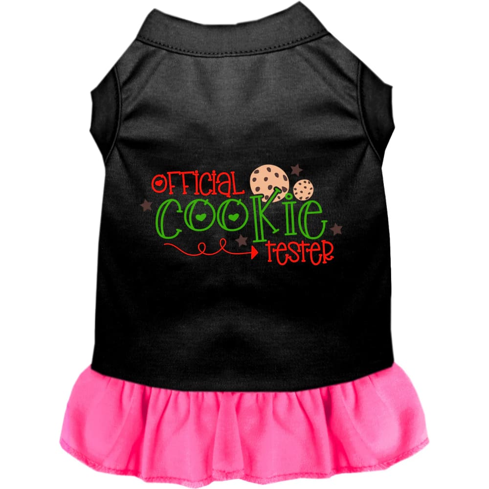 Official Cookie Tester Pet Dress - Screen Print Dog Dresses