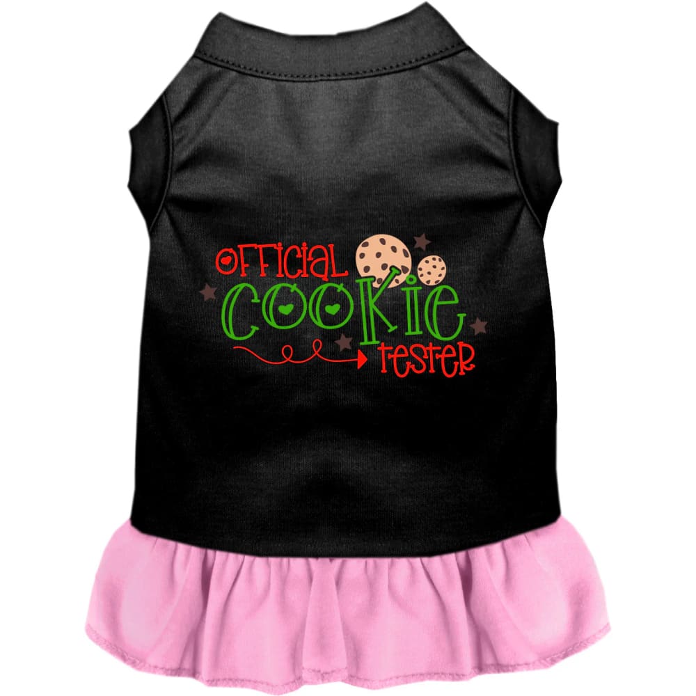 Official Cookie Tester Pet Dress - Screen Print Dog Dresses