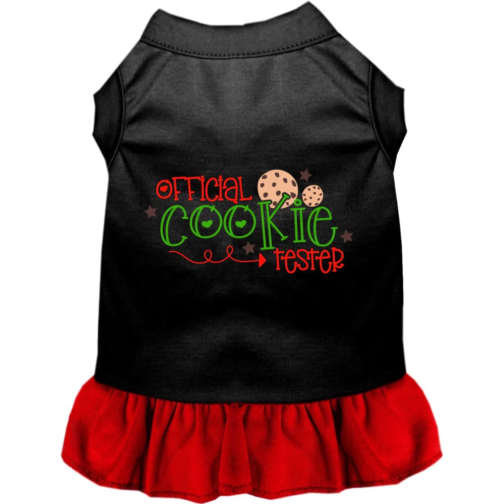 Official Cookie Tester Pet Dress - Screen Print Dog Dresses