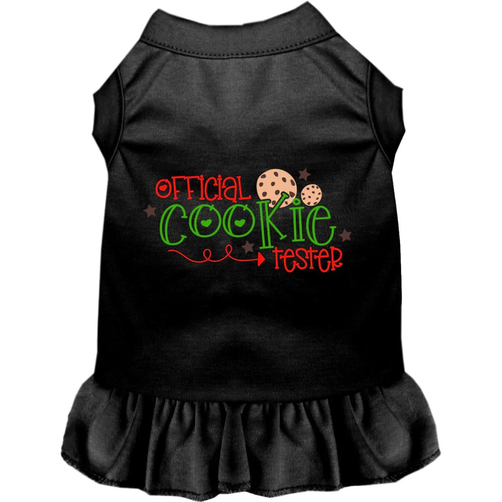 Official Cookie Tester Pet Dress - Screen Print Dog Dresses