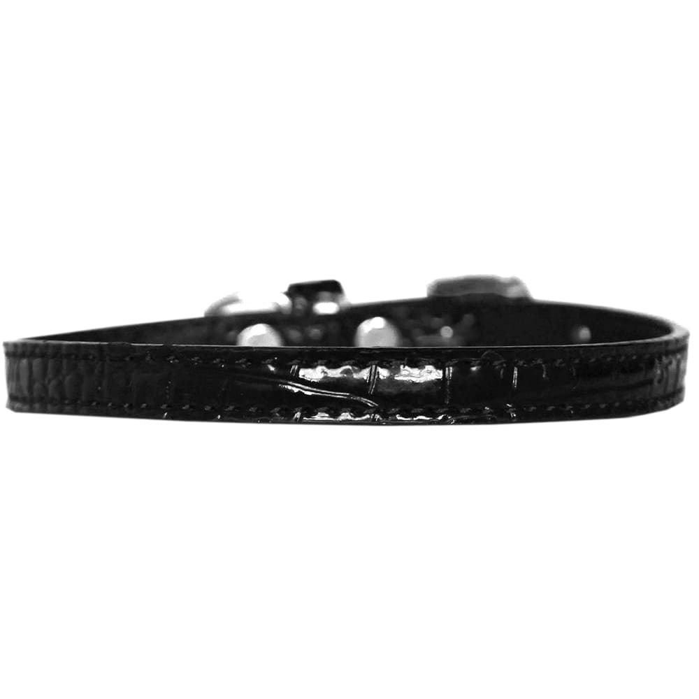 Omaha Plain Croc Dog Collars - Dog Collars - Designer Croc