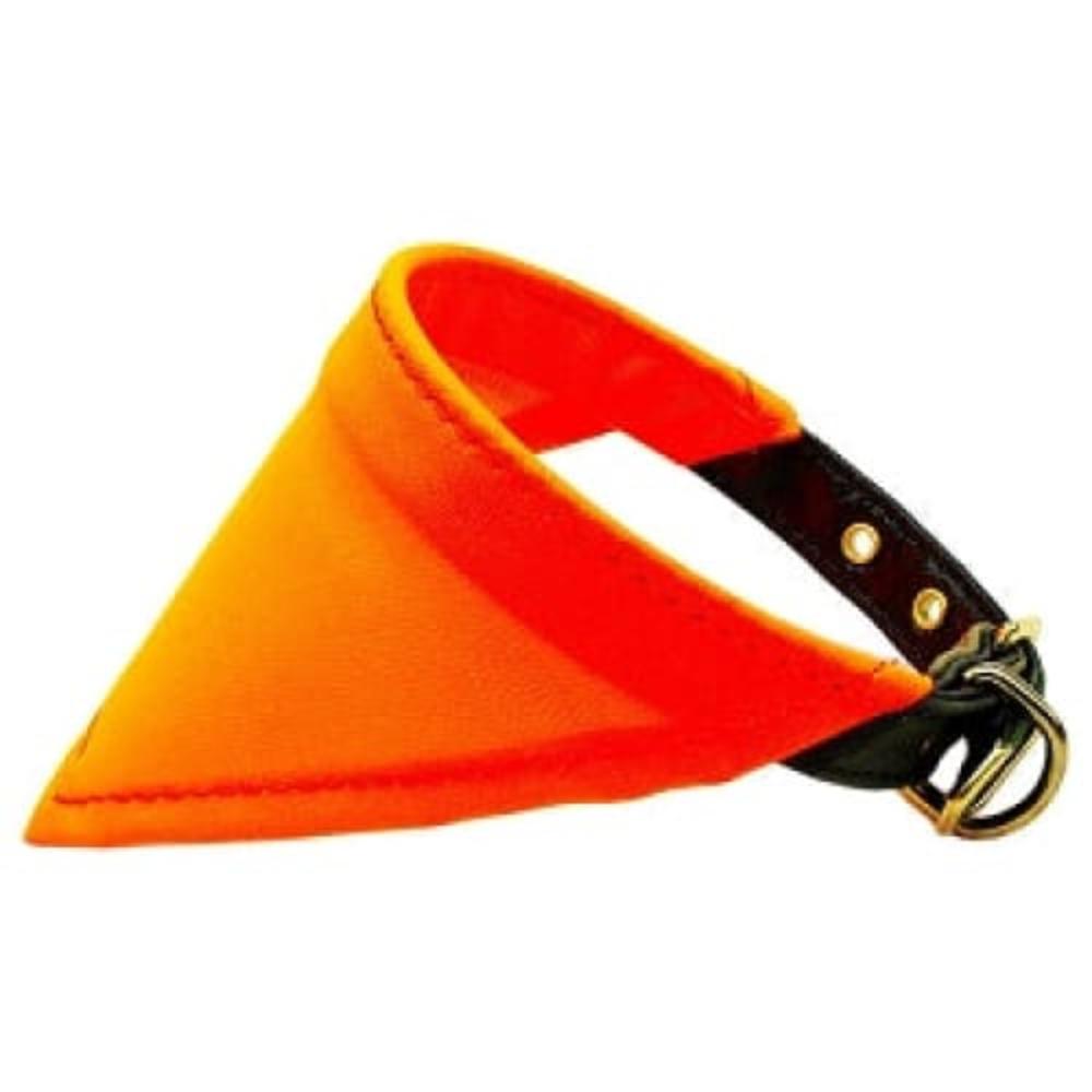 Orange Bandana Dog Collar - Bandana Dog Collars