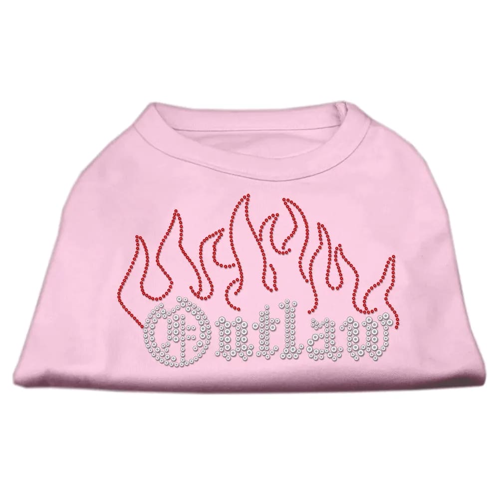 Outlaw Rhinestone Pet Shirt - Rhinestone Pet Shirts