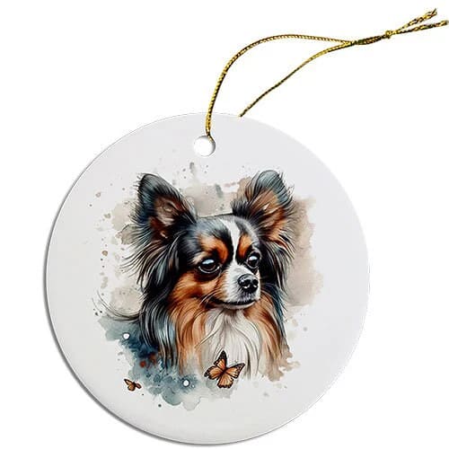 Papillon Christmas Ornaments - Ornaments