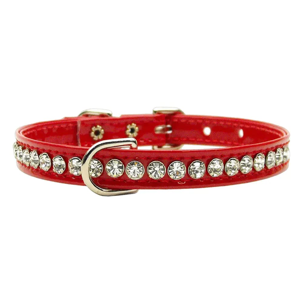 Patent Jewel Beverly Dog Collar - Dog Collars - Patent