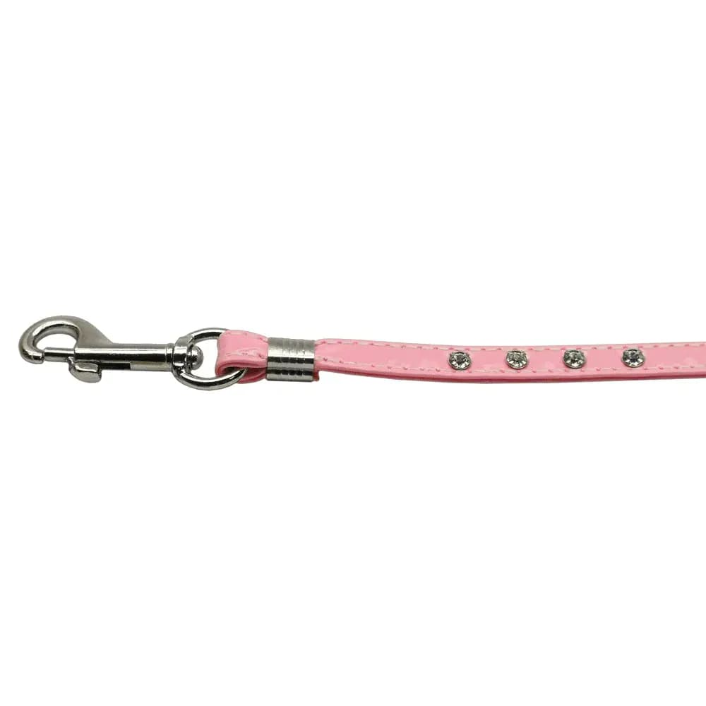 Patent Jewel Leashes - Dog Collars - Patent Leather