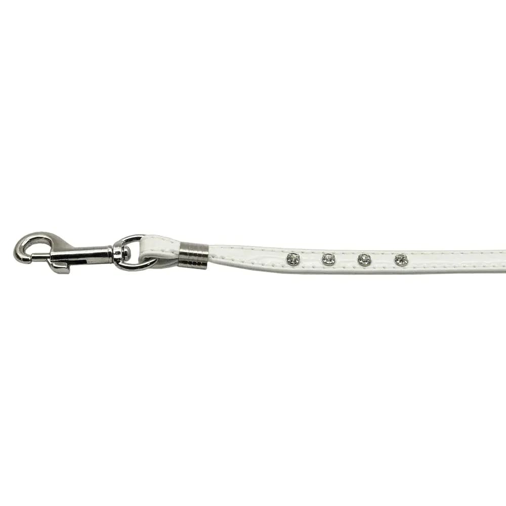 Patent Jewel Leashes - Dog Collars - Patent Leather