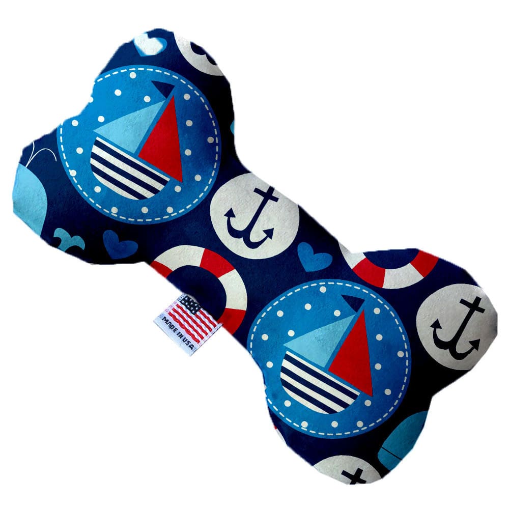 Patriotic Plush Dog Toys - Made in USA Bone Toy