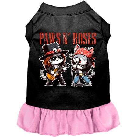 Paws N’ Roses Pet Dress - Screen Print Dog Dresses