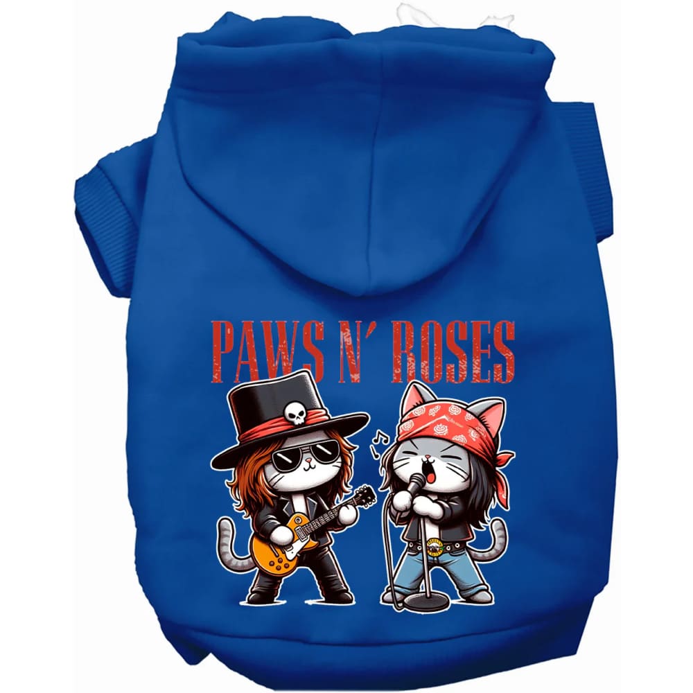 Paws N’ Roses Pet Hoodie - Screen Print Hoodies