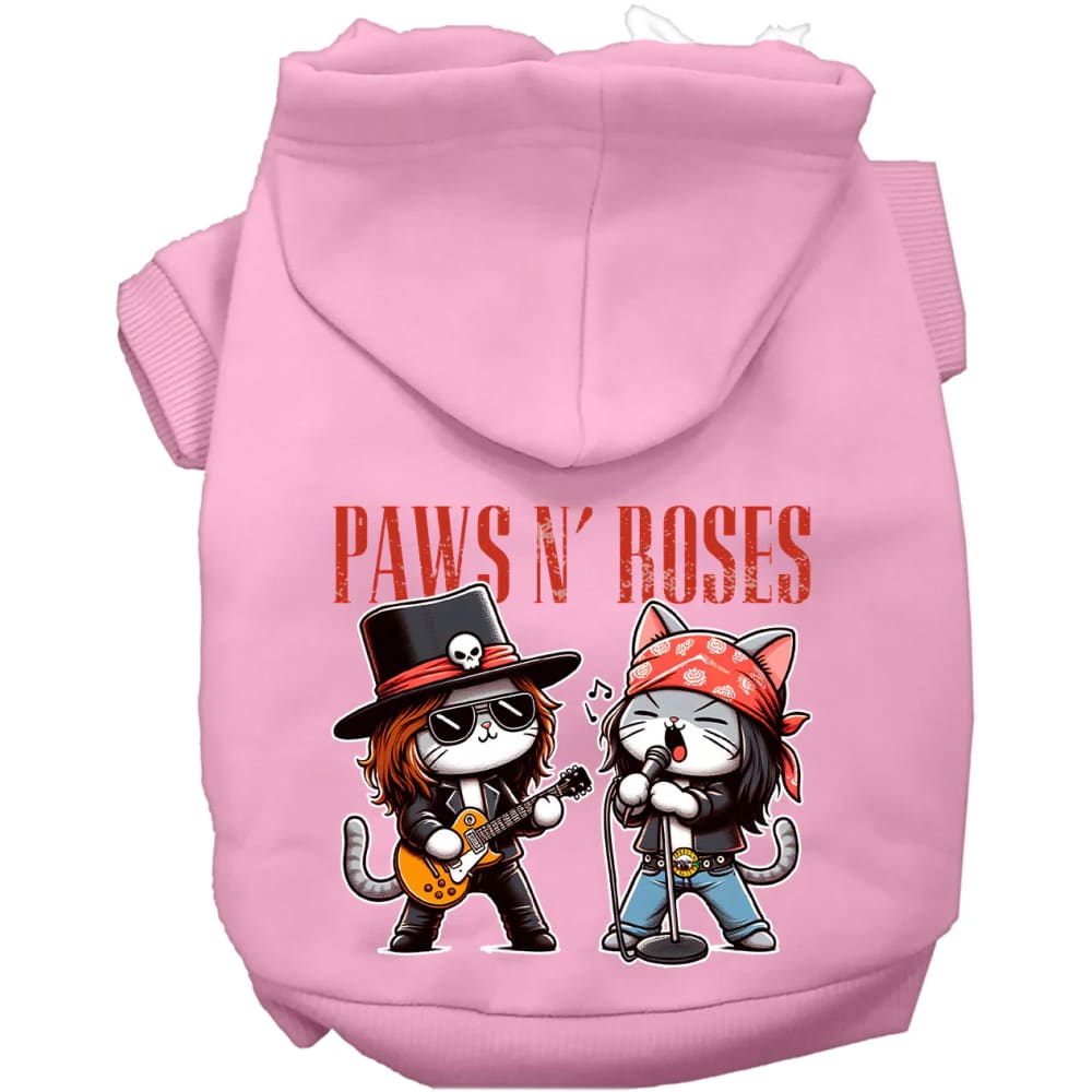 Paws N’ Roses Pet Hoodie - Screen Print Hoodies