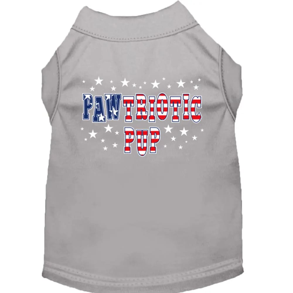 Pawtriotic Pup Screen Print Dog Shirt - Screen Print Shirts