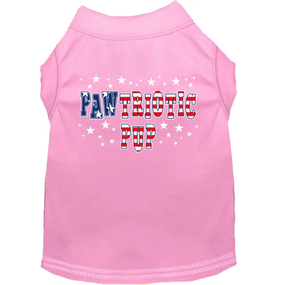 Pawtriotic Pup Screen Print Dog Shirt - Screen Print Shirts