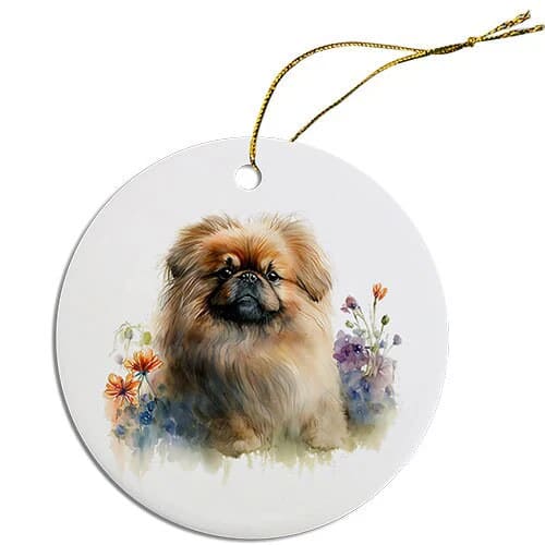 Pekingese Christmas Ornaments - Ornaments