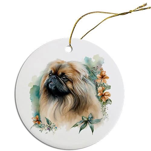 Pekingese Christmas Ornaments - Ornaments