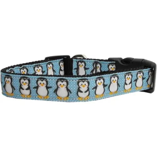 Penguins Nylon Cat Collar - Cat Collars - Classic