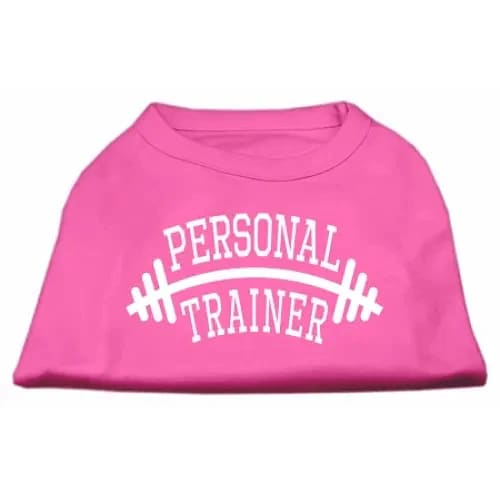 Personal Trainer Screen Print Dog Shirt - Screen Print