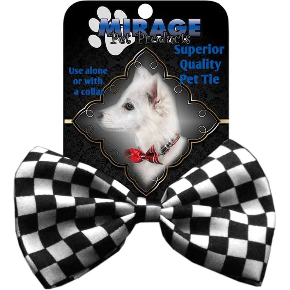 Pet Bow Tie Checkered - Bow Tie