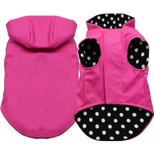 Pet Raincoat Bright Pink - Raincoat