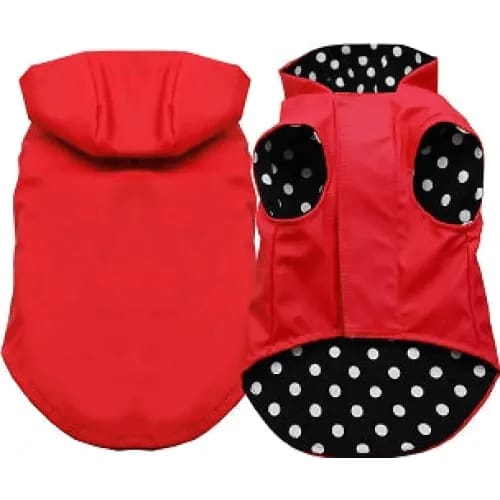 Pet Raincoat Red - Raincoat