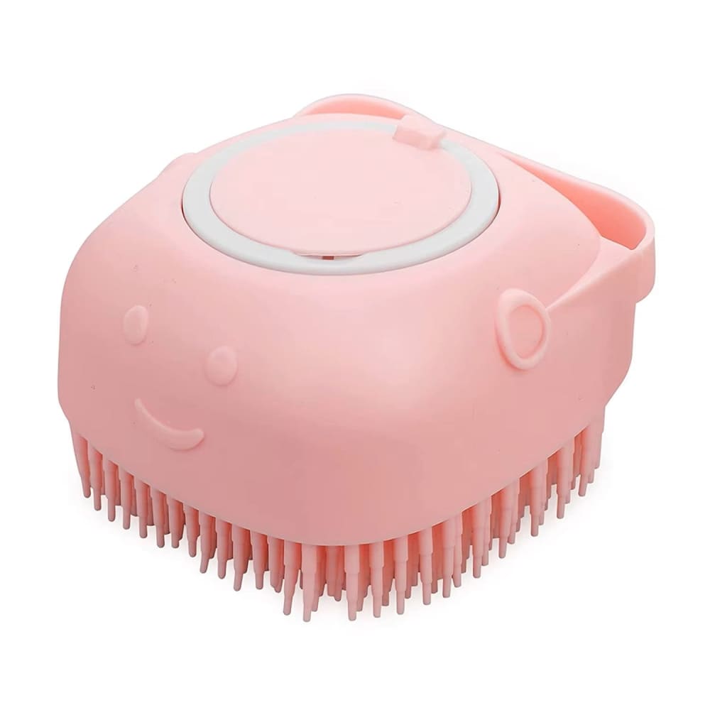 Massaging Pet Bath Brush - Shampoo