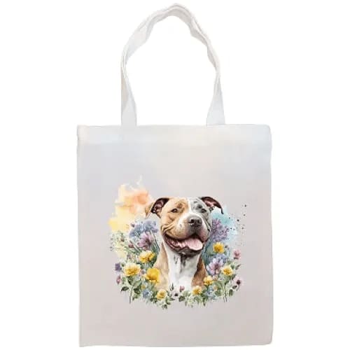 Pit Bull Canvas Tote Bag - Pit Bull