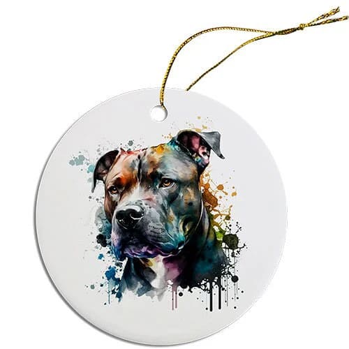 Pit Bull Christmas Ornaments - Ornaments