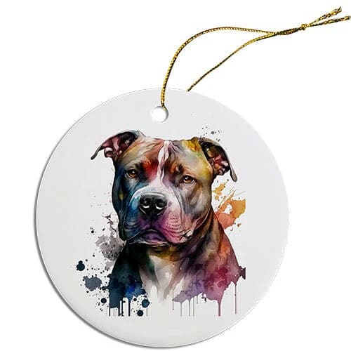 Pit Bull Christmas Ornaments - Ornaments