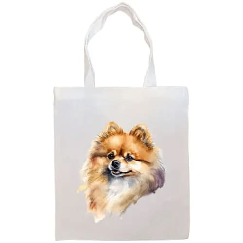 Pomeranian Canvas Tote Bag - Pomeranian