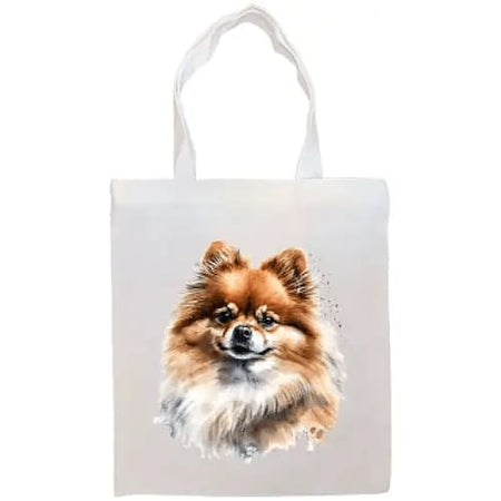 Pomeranian Canvas Tote Bag - Pomeranian